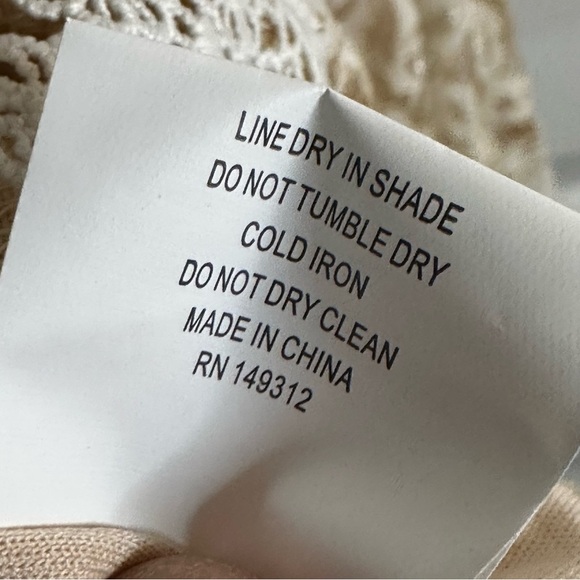 Saints + Secrets Nude Lace High Low Dress Women’s Small NWT Cocktail Bridal - Picture 13 of 15